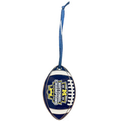 Michigan Wolverines College Football Playoff (CFP) 2023 National Champions Football Ornament