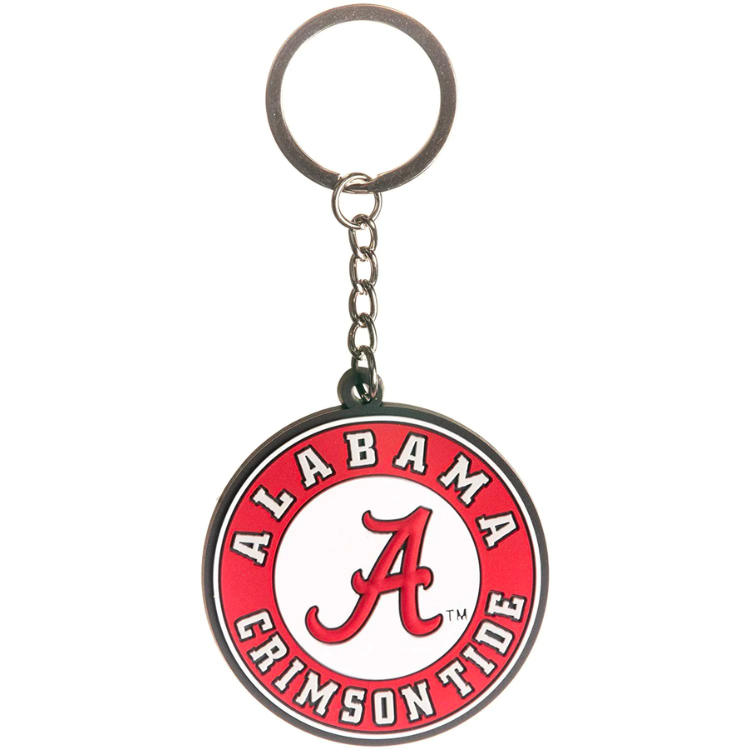 Alabama Crimson Tide PVC Keychain