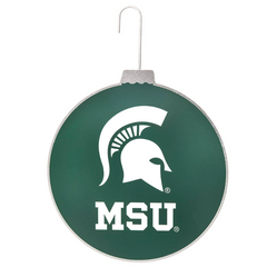 Michigan State Spartans DISC Ornament