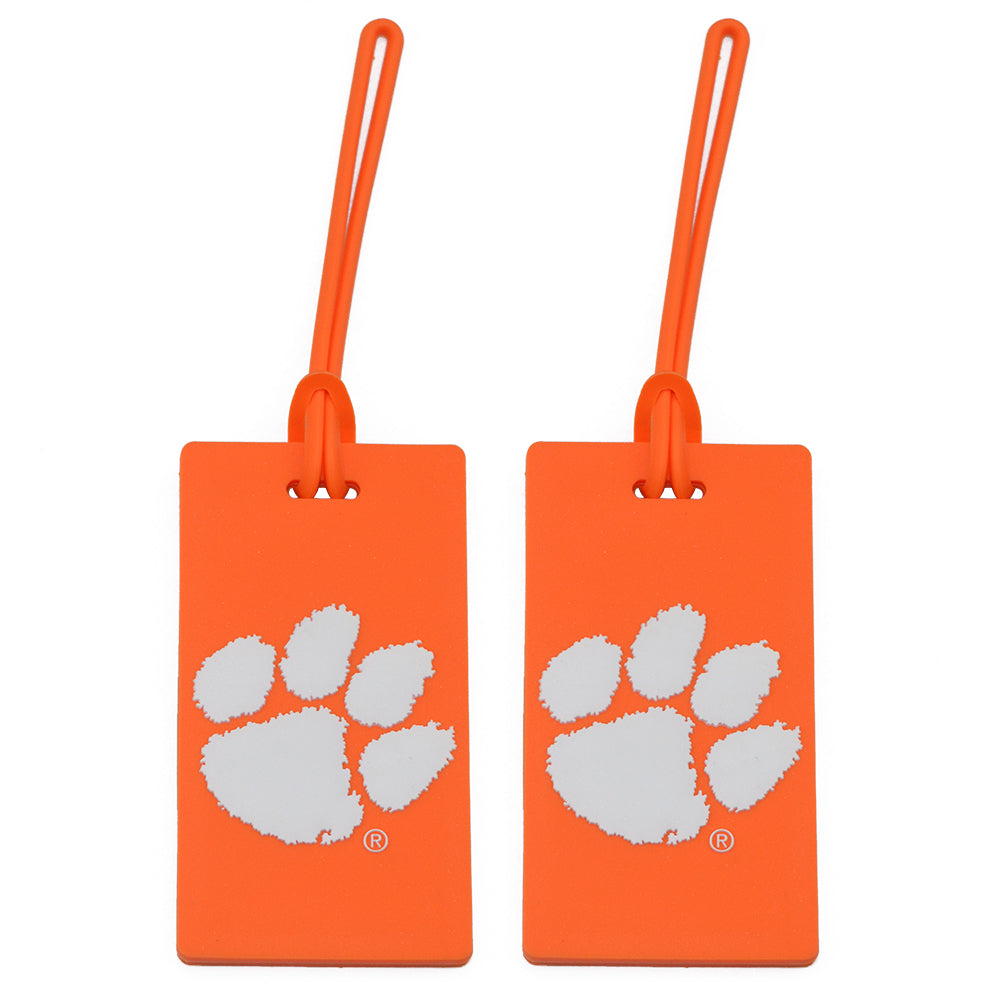Clemson Tigers Pack of 2 Luggage Tags