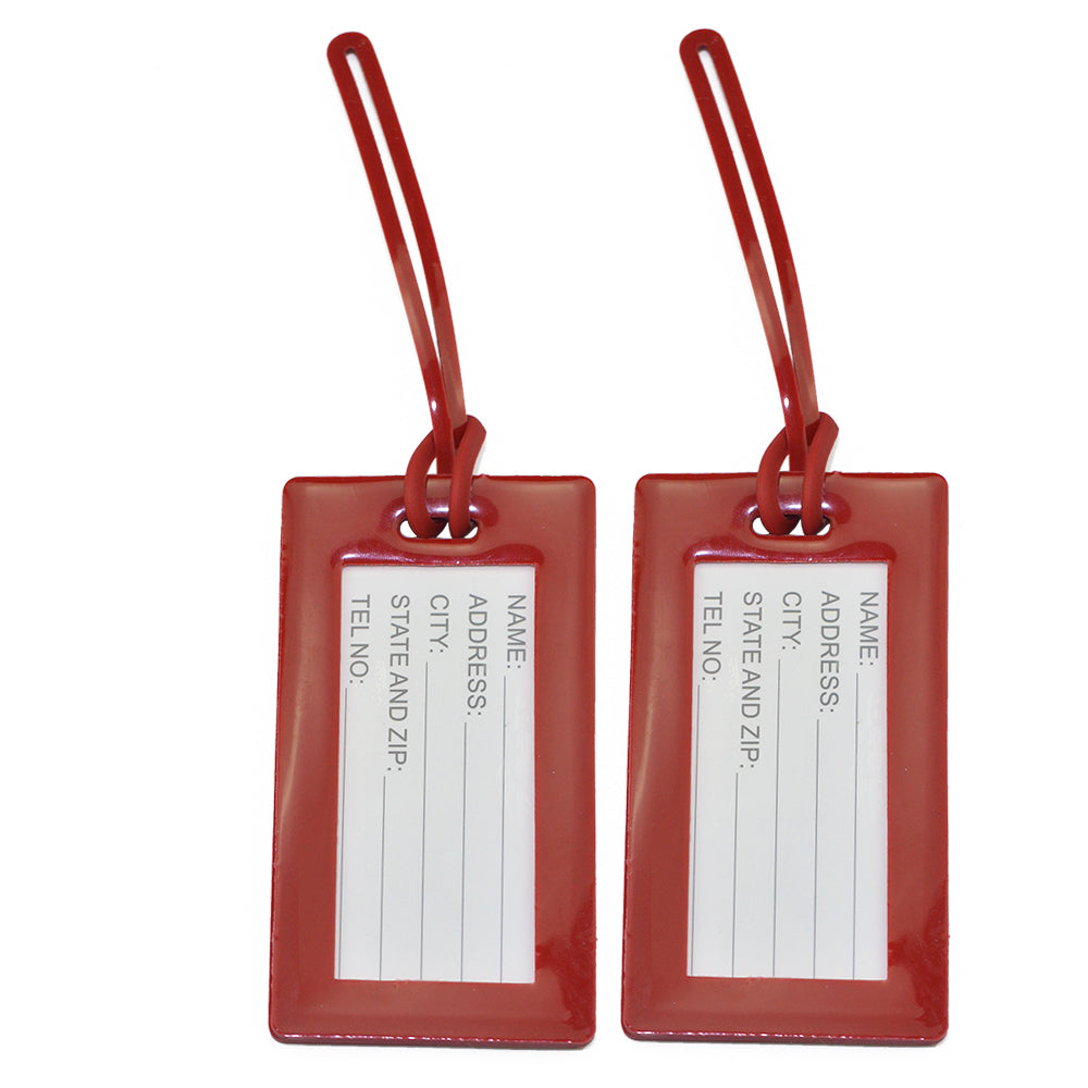 Indiana Hoosiers Pack of 2 Luggage Tags