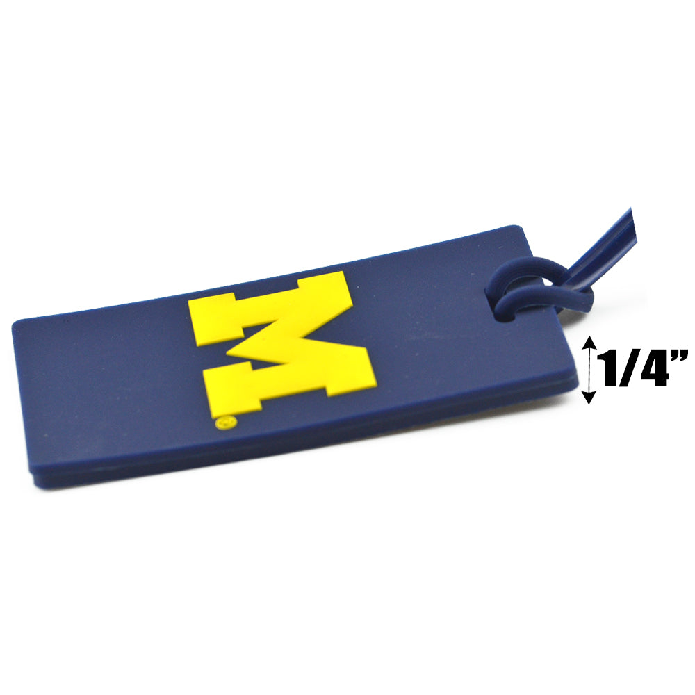 Michigan Wolverines Pack of 2 Luggage Tags