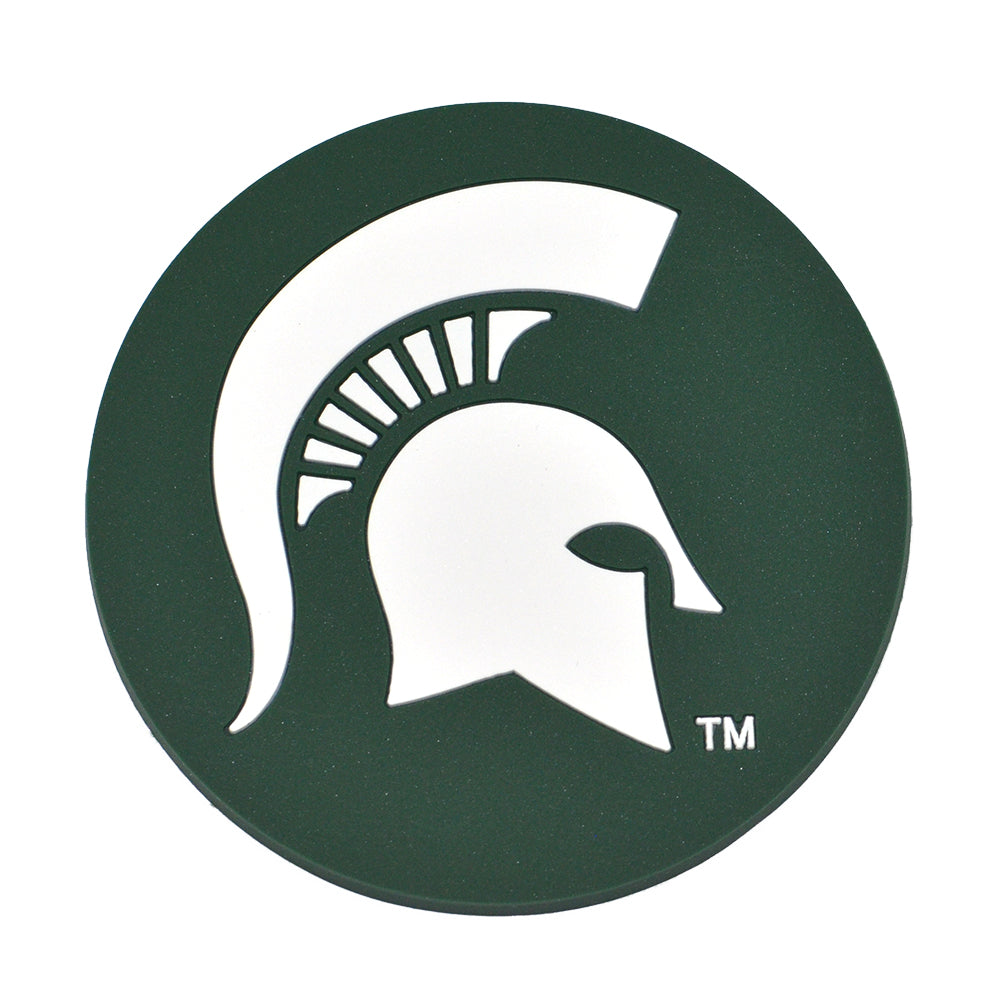 Michigan State Spartans 4-Pack PVC Coasters