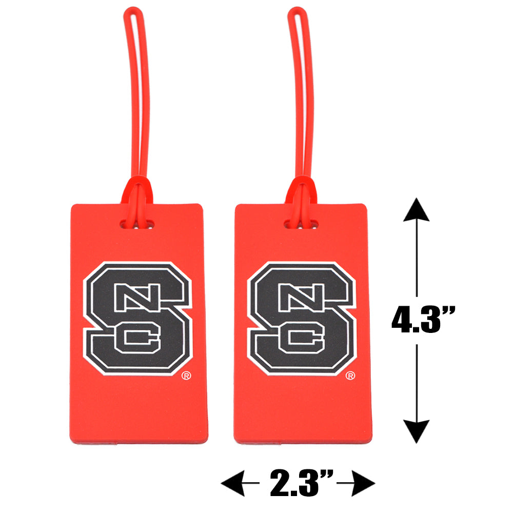 NC State Wolfpack Pack of 2 Luggage Tags