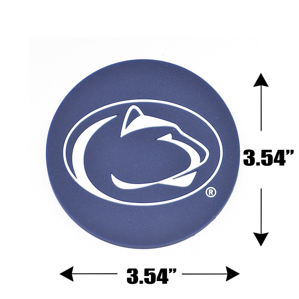Penn State Nitty Lions 4-Pack PVC Coasters