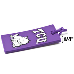 TCU (Texas Christian University) Horned Frogs Pack of 2 Luggage Tags