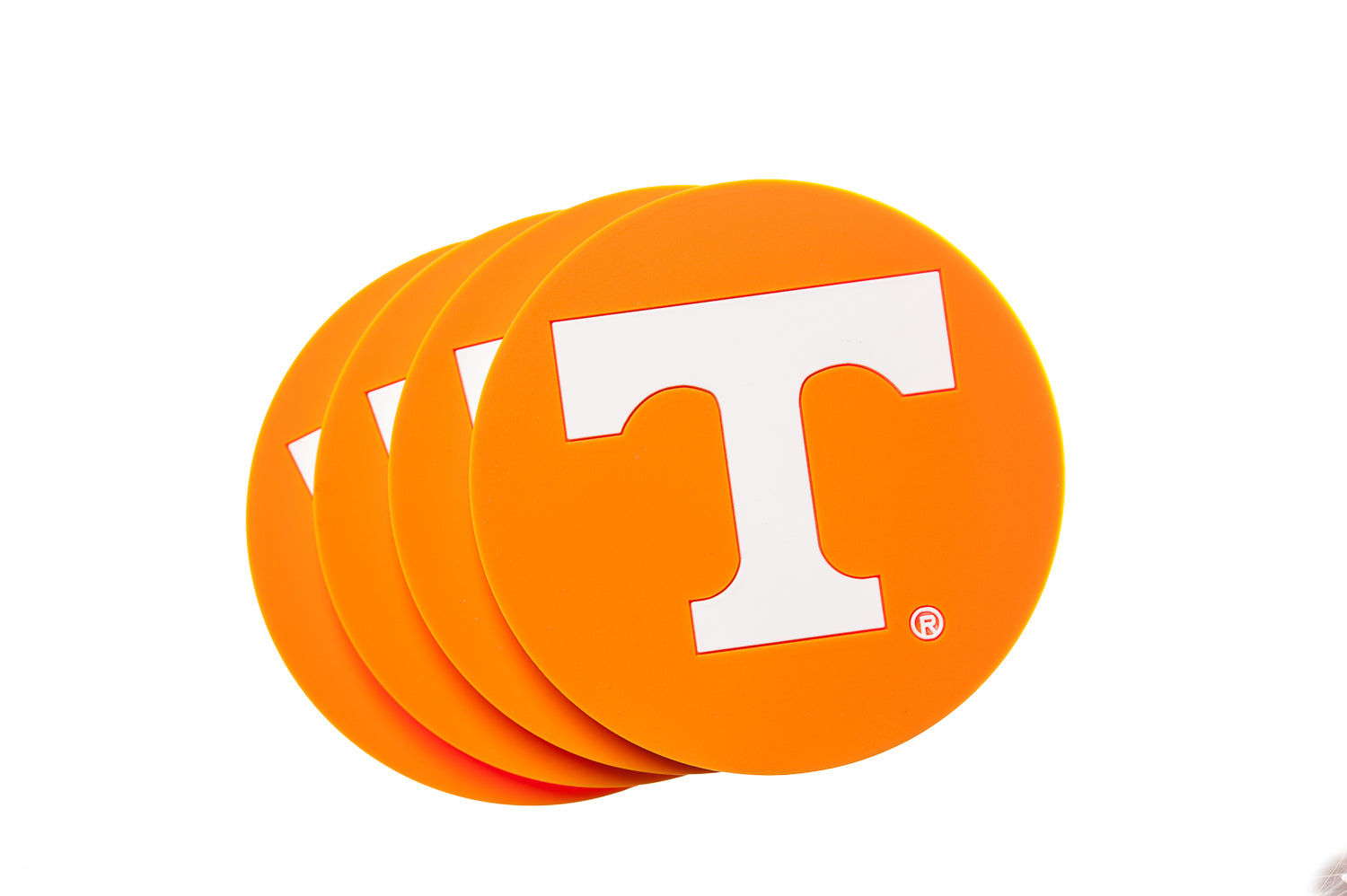 Tennessee Volunteers 4-Pack PVC Coaster