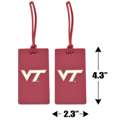 Virginia Tech Hokies Pack of 2  Luggage Tags