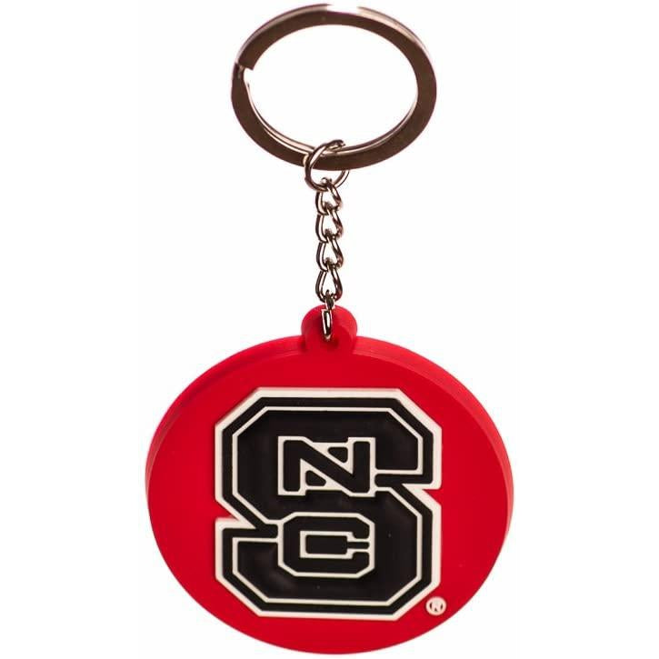 NC State Wolfpack PVC Keychain