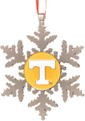 Tennessee Volunteers Snowflake Christmas Ornament