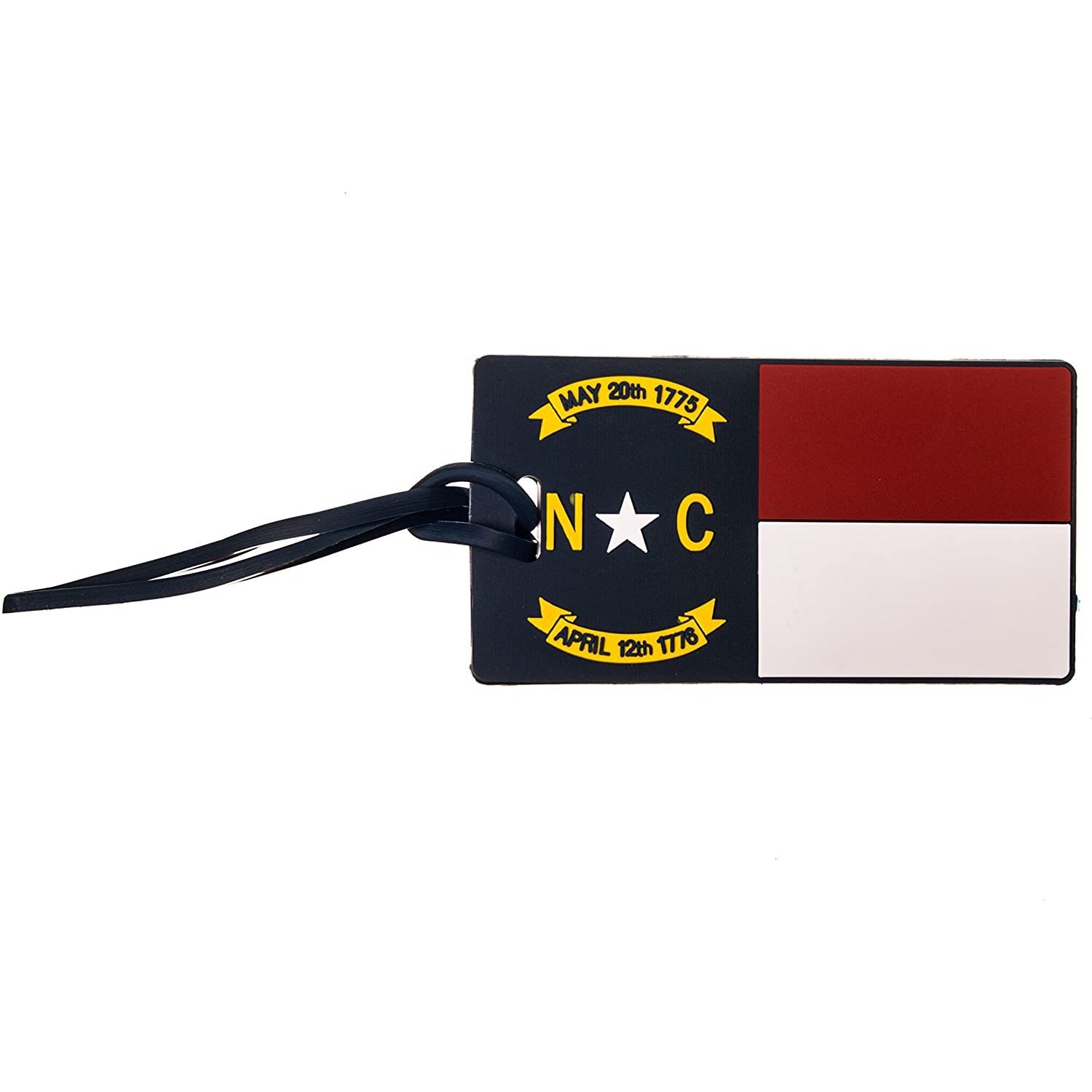 North Carolina State Flag Pack of 2 Luggage Tags