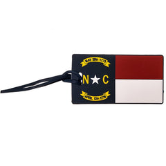North Carolina State Flag Pack of 2 Luggage Tags