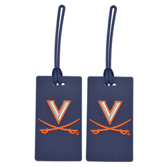 Virginia (UVA) Cavaliers Pack of 2 Luggage Tag